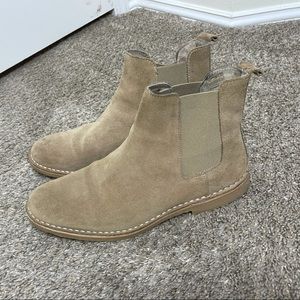 Men’s Tan Suede Chelsea Boots (Men’s EU size 42)